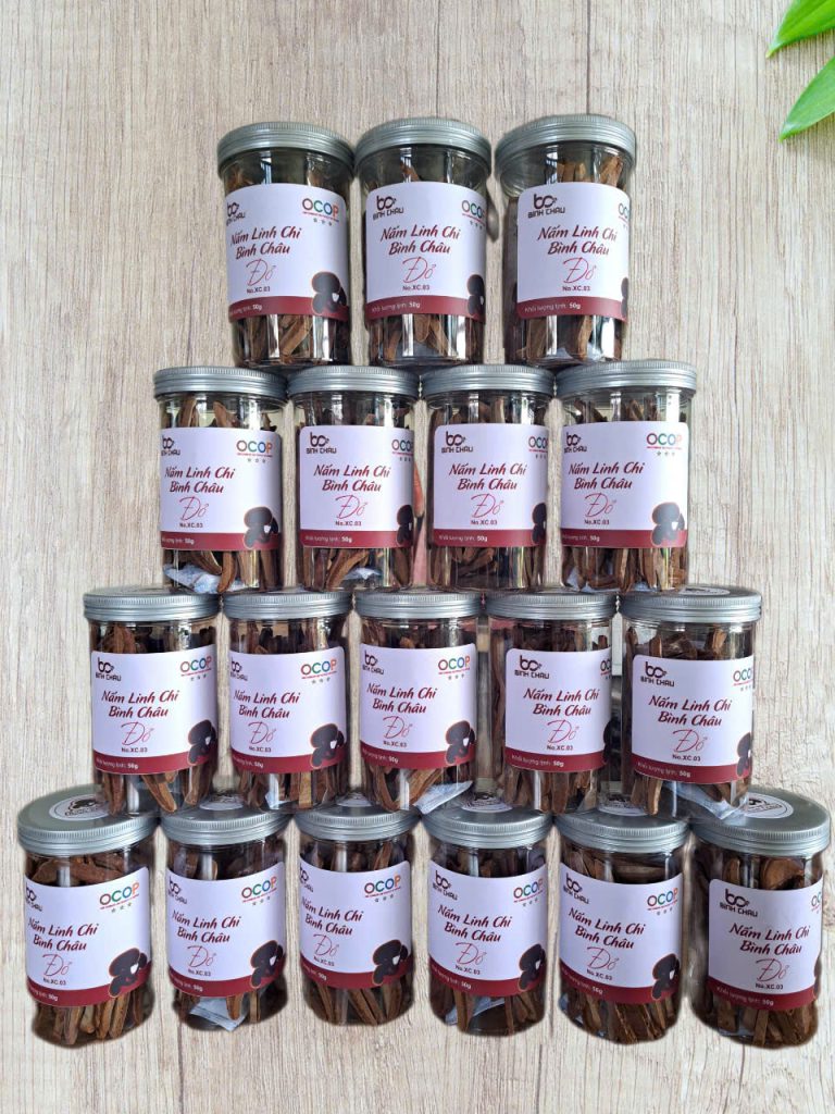 Sản phẩm Bình Châu mang nhãn chứng nhận OCOP 3 sao