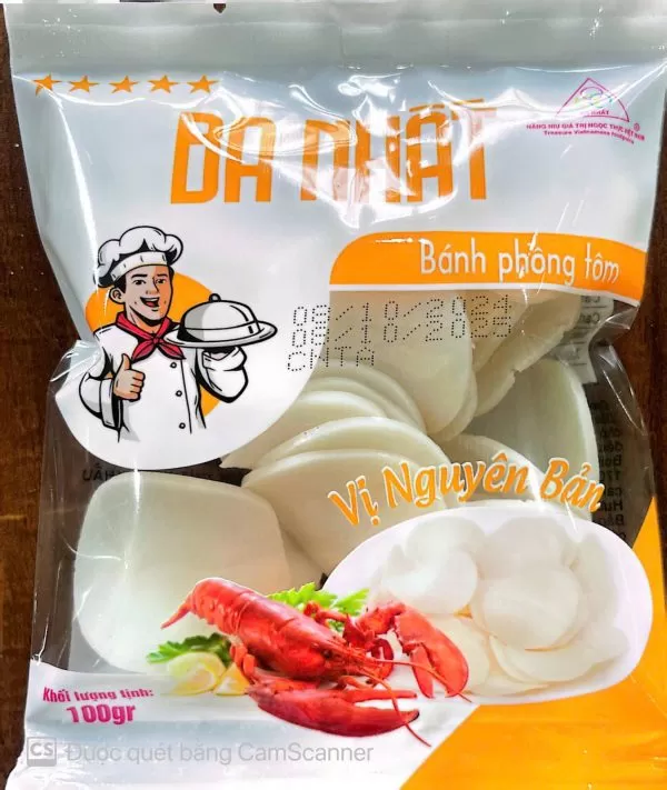 Bánh Phồng Tôm Vị Nguyên Bản